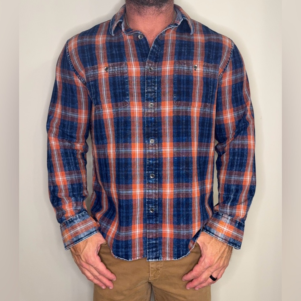 Flag and Anthem Flannel Shirt